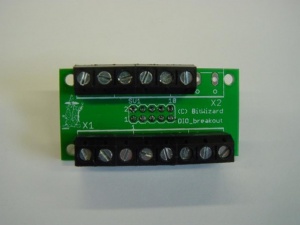 The DIO breakout board