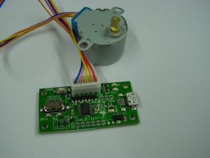 The USB_stepper board